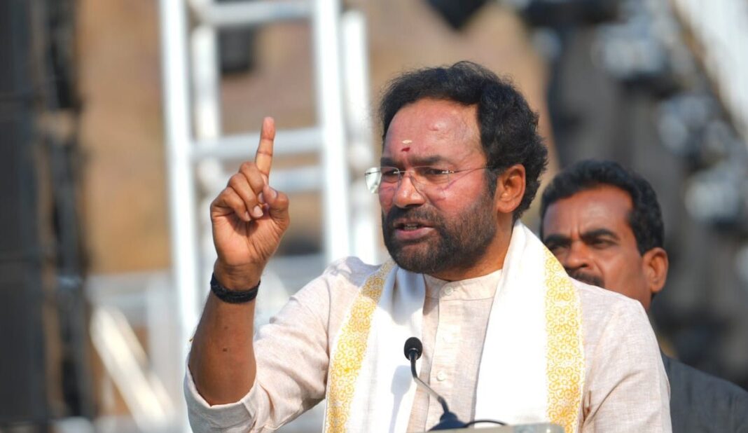 Political row over SIR in Telangana: Union Minister G. Kishan Reddy launches a scathing attack on Congress and BRS