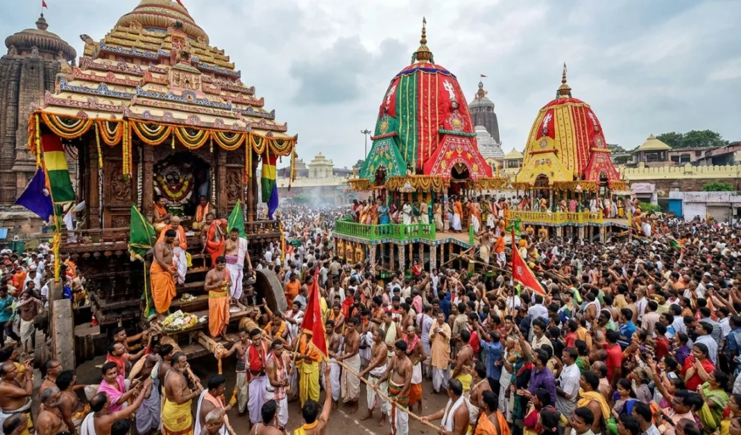 Karni Sena's prayer on the occasion of Rath Yatra—may Lord Jagannath bless the world with well-being; Dr. Raj Singh Shekhawat and Virendra Singh Tomar extend their greetings