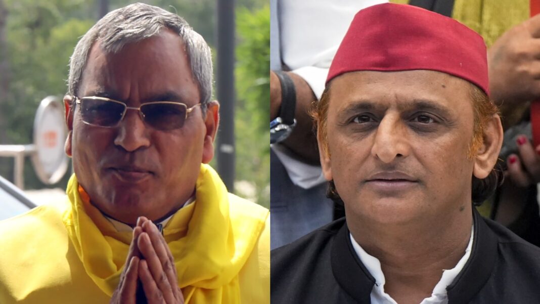 Omprakash Rajbhar launches a scathing attack on Akhilesh Yadav, stating, 
