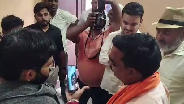 "I'll set you straight... you've sold off the entire tehsil!" BJP MLA erupts in anger over bribery complaint; SDM removed following action