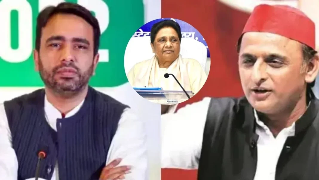 Akhilesh's remark on Jayant Chaudhary heats up UP politics; Mayawati demands an apology