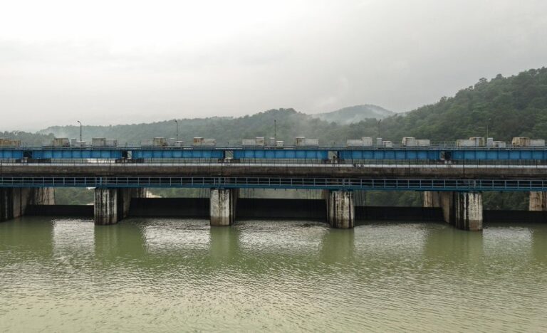 Minimata Bango Dam fills to 89.55% capacity, raising concerns; gates could be opened at any time, alert issued for riverbanks.